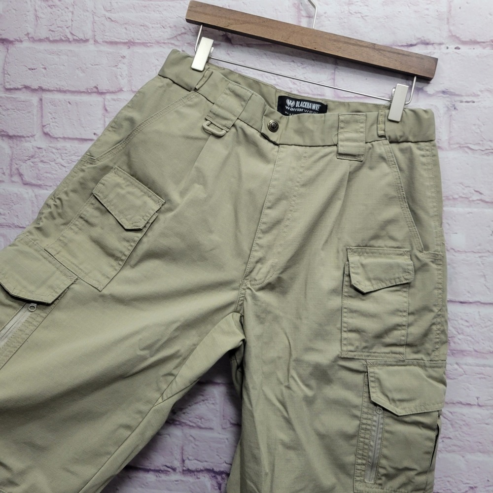 Blackhawk Warrior Wear Tactical Cargo Pants Men 34x34 Tan Khaki Gorpcore Utility - Picture 3 of 10